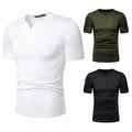 Men's V-Neck High Stretch Loose T-Shirt