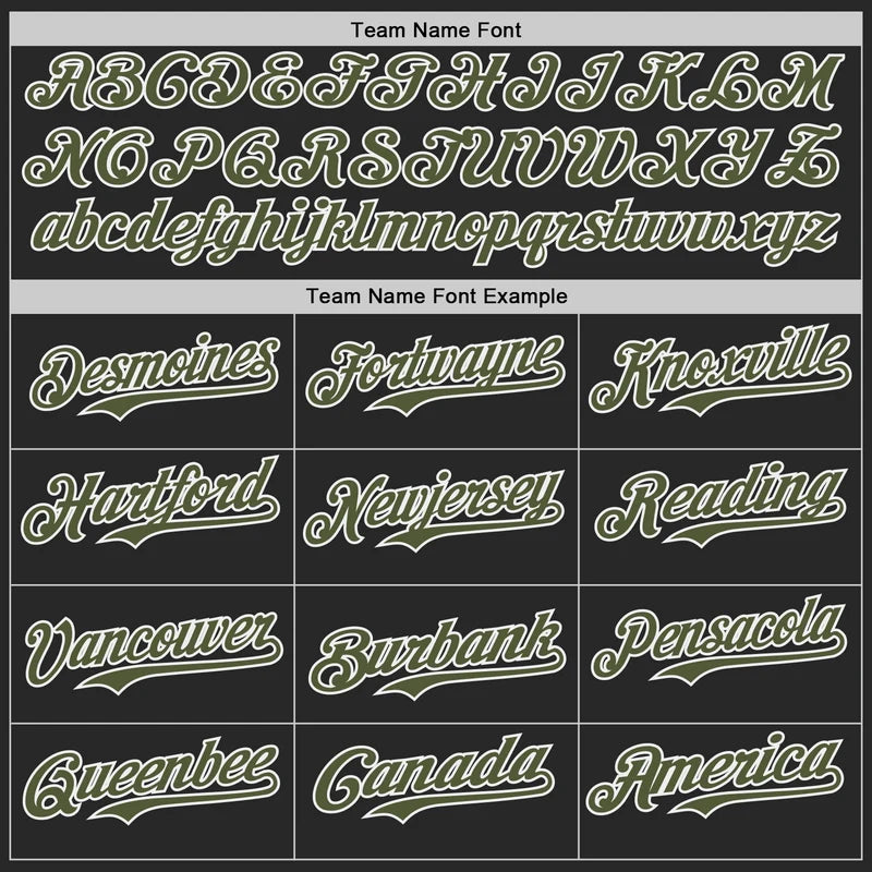 Camo White-Olive Gradient Digital Camouflage Stars  Stripes Two Tone Authentic Baseball Jersey