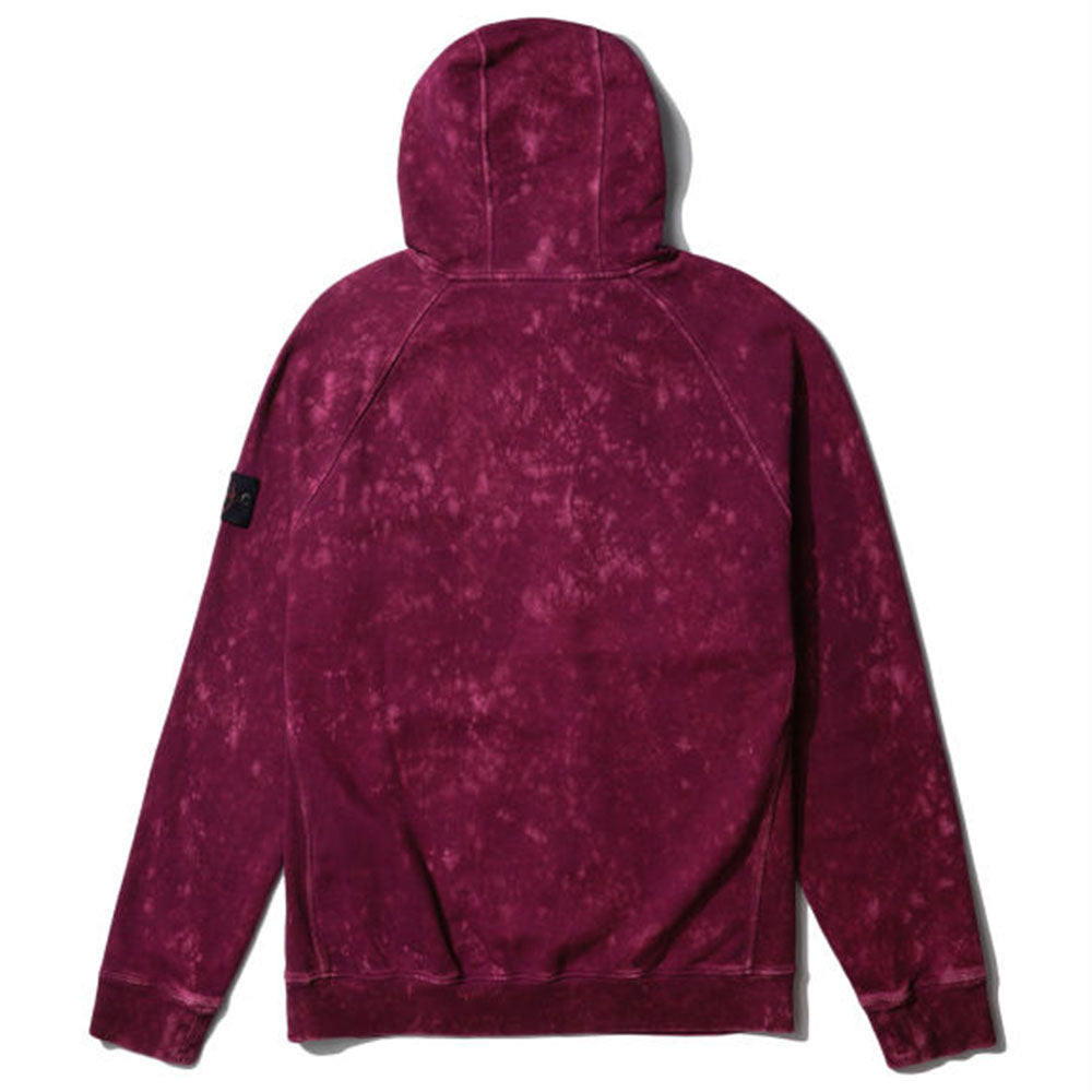 Men's Regular Fit Hooded Wool-Blend Casual Fleece Sweatshirt